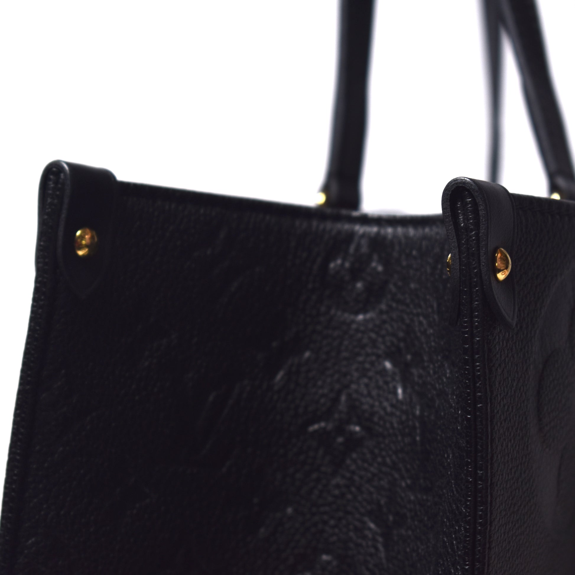 Louis Vuitton OnTheGo GM Black Empreinte Leather Tote – Luxe