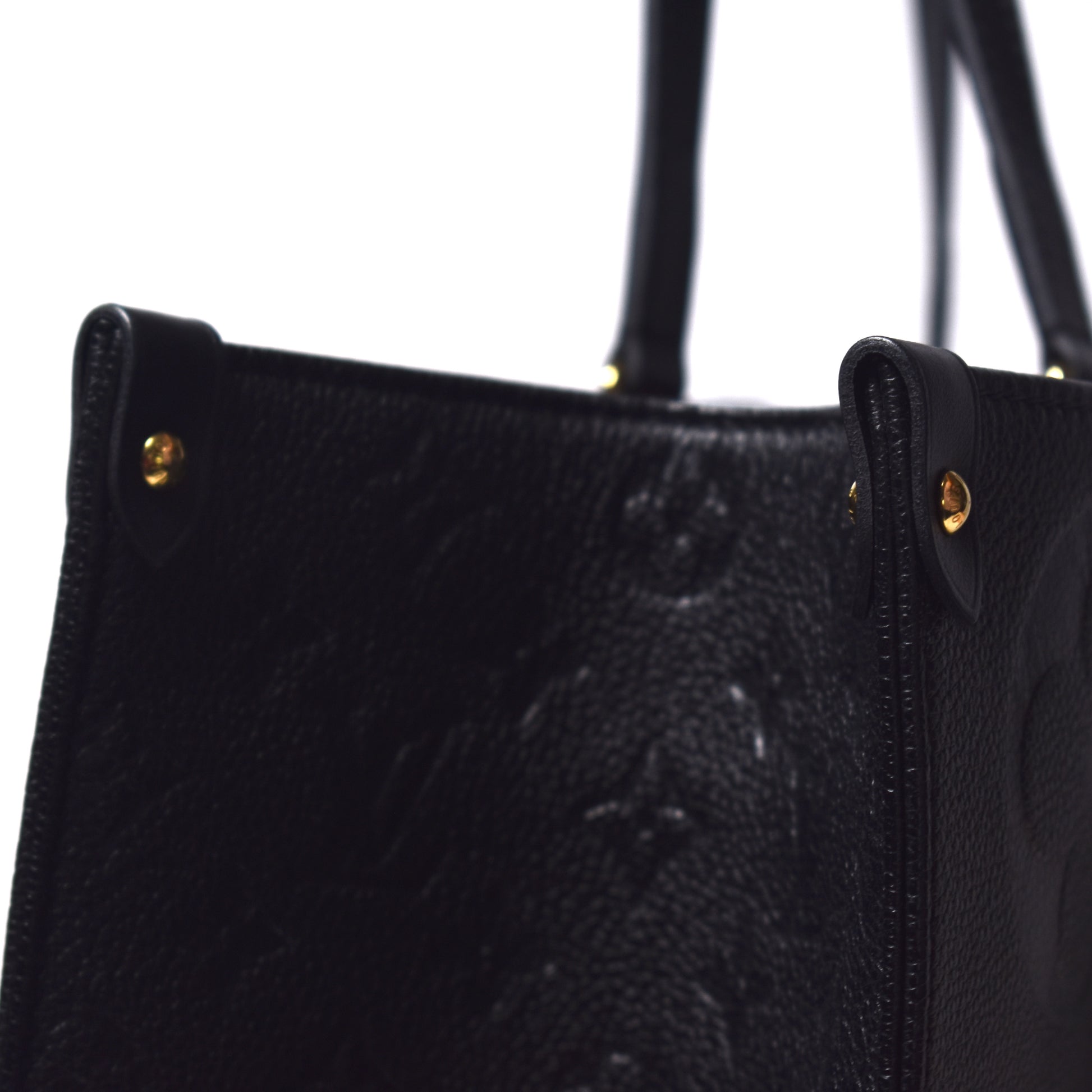 empreinte leather tote