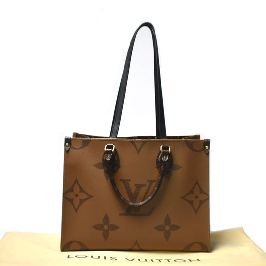 Louis Vuitton Reverse Monogram Canvas Gaint OntheGo MM Bag