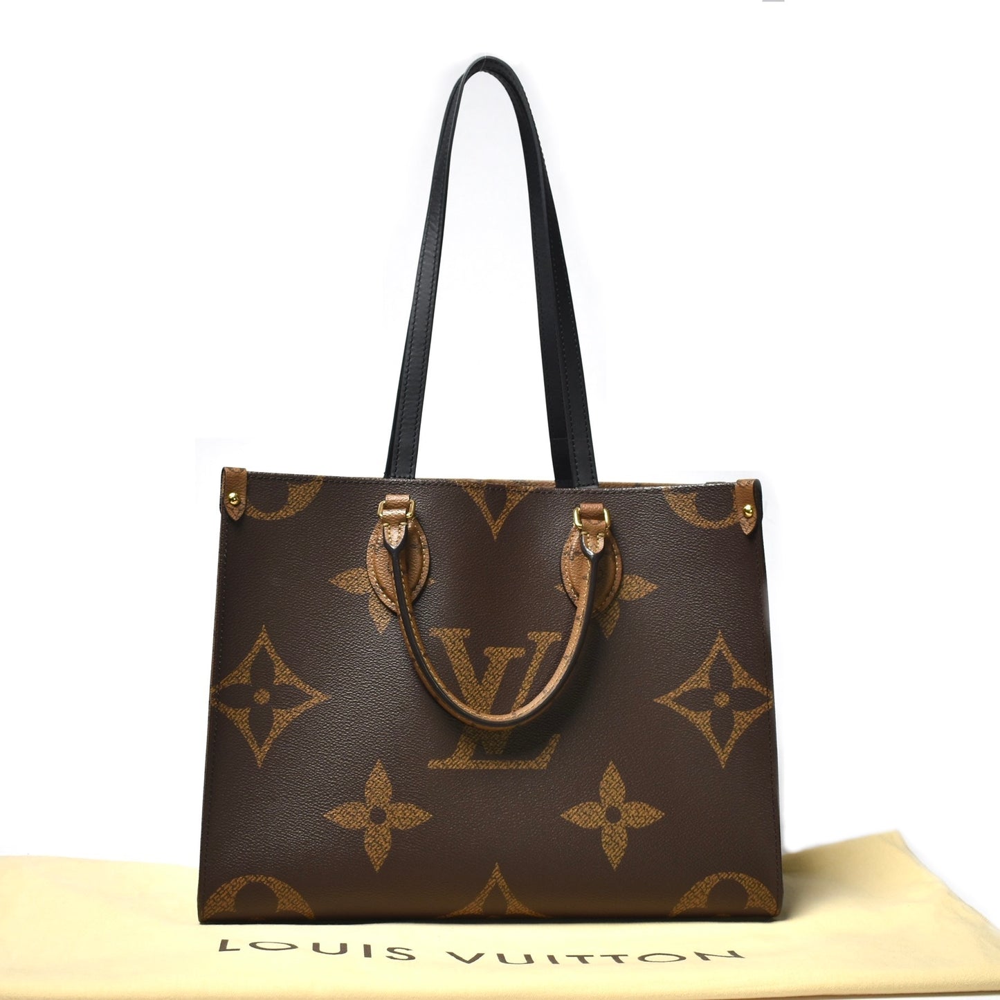 Louis Vuitton Reverse Monogram Canvas Gaint OntheGo MM Bag – Luxe