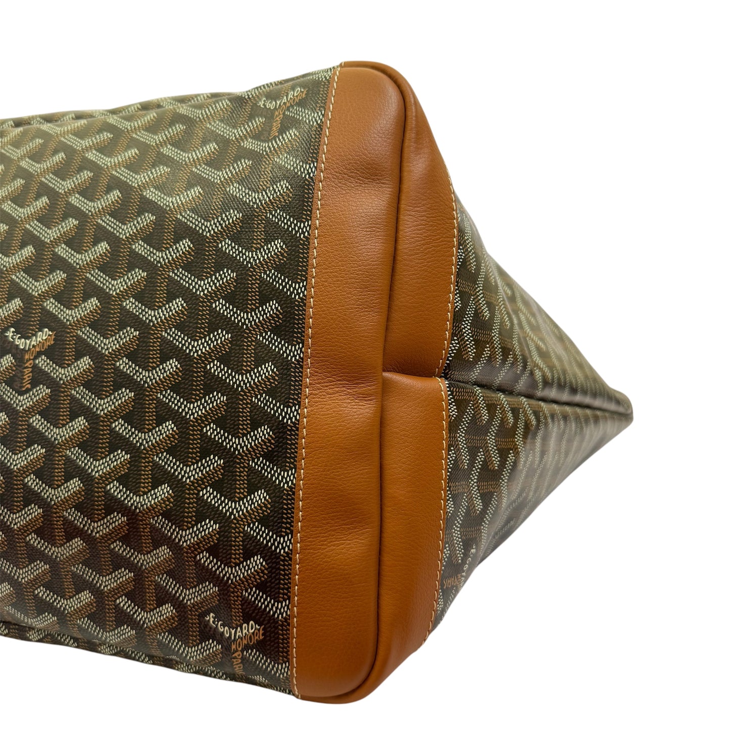 Goyard Artois GM Tote in Black & Brown