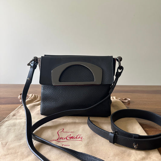 Christian Louboutin Textured Leather Passage Bag