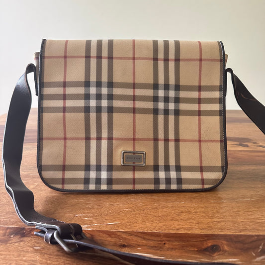 Burberry Nylon Nova Messenger Bag