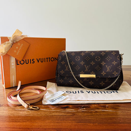 Louis Vuitton Citadine Pochette Monogram Empreinte Leather GM Red