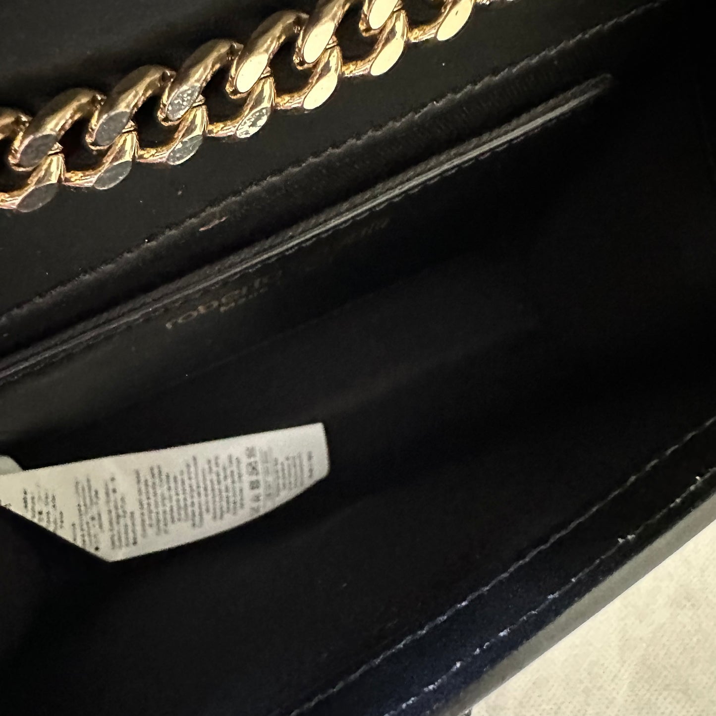 Roberto Cavalli Black Leather Shoulder Bag