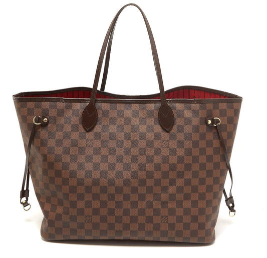 Louis Vuitton Damier Ebene Canvas Neverfull GM Bag