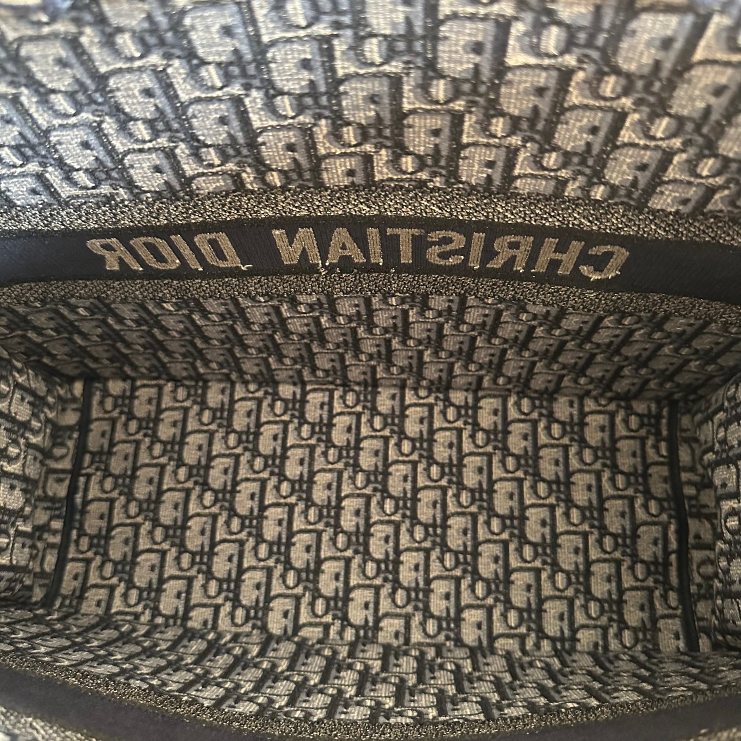 Christian Dior Oblique Book Tote in Large