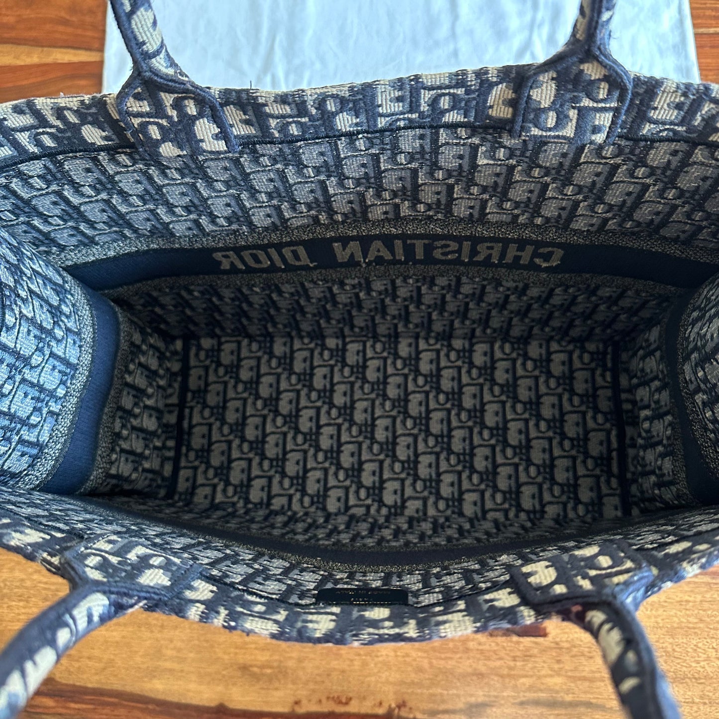 Christian Dior Oblique Book Tote in Large