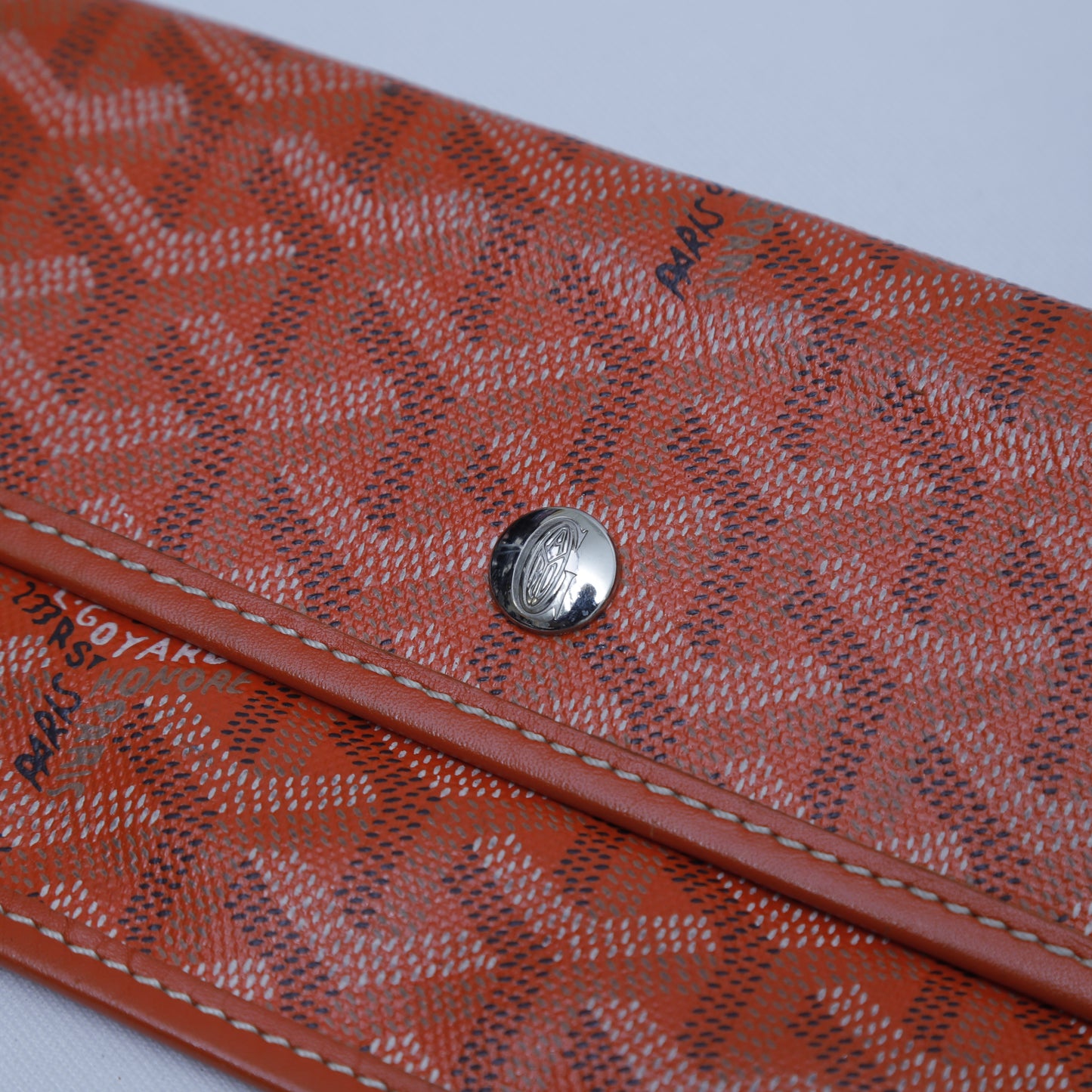 Goyard St. Louis PM Bag in Orange Colour