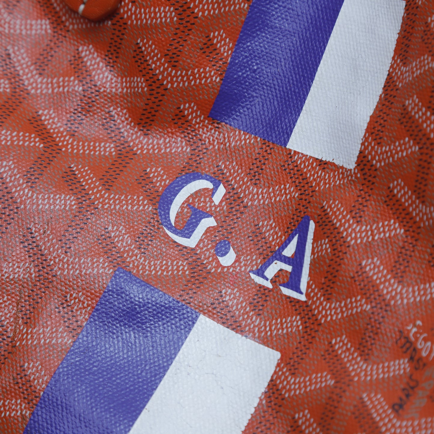 Goyard St. Louis PM Bag in Orange Colour