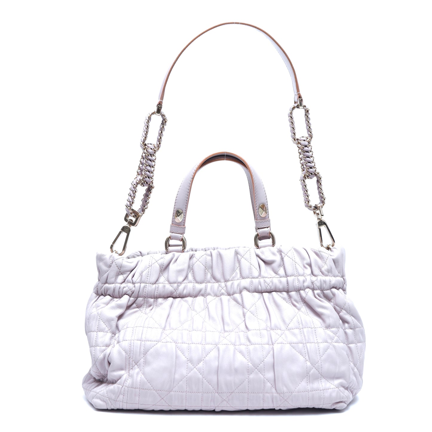 Christian Dior Pink Cannage Delices Tote