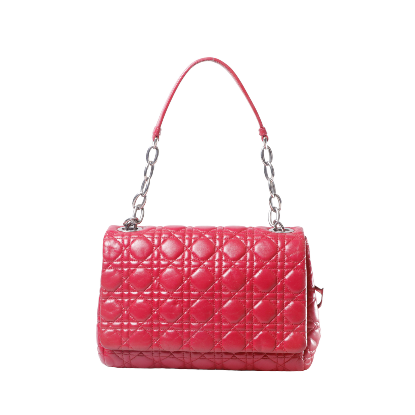 Christian Dior Pink Cannage Promenade Bag