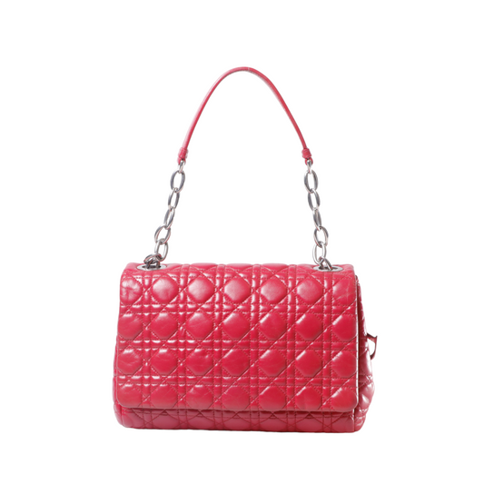 Christian Dior Pink Cannage Promenade Bag