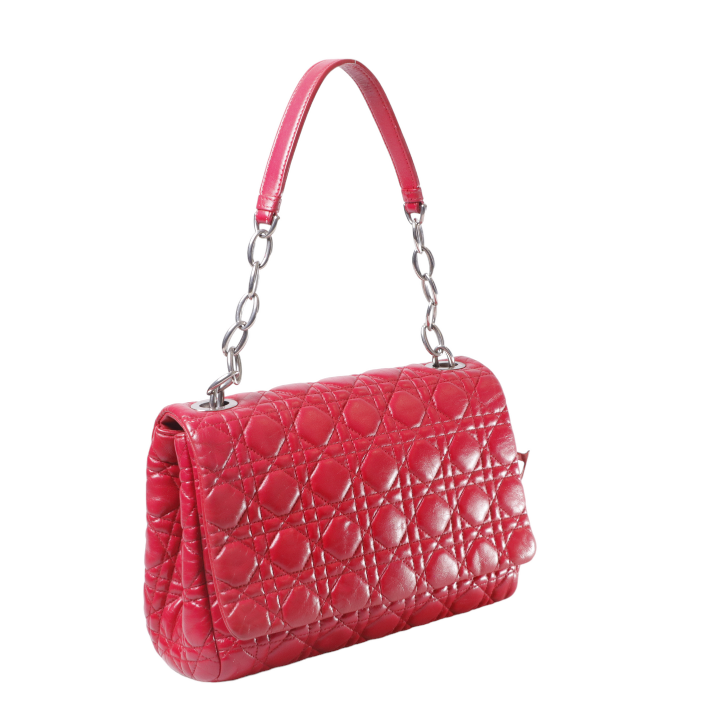 Christian Dior Pink Cannage Promenade Bag