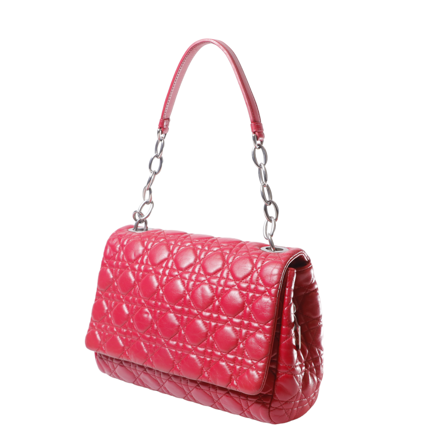 Christian Dior Pink Cannage Promenade Bag