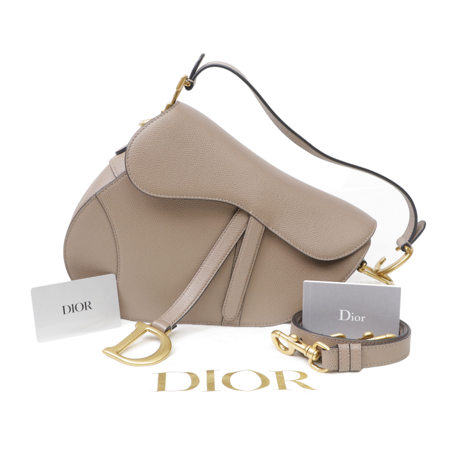 Christian Dior Saddle Bag with Strap
