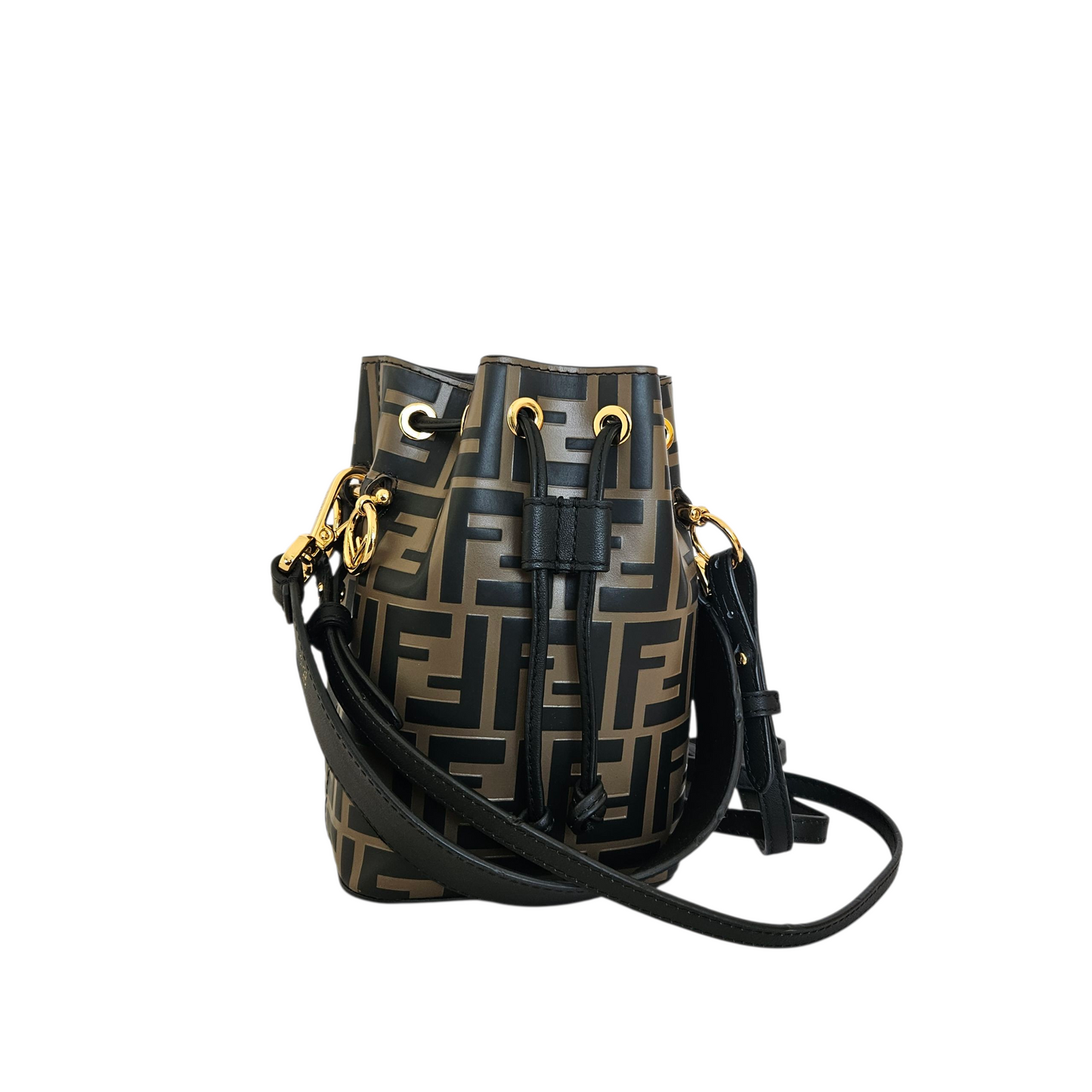 Fendi Zucca FF Mon Tresor Mini Bucket Bag