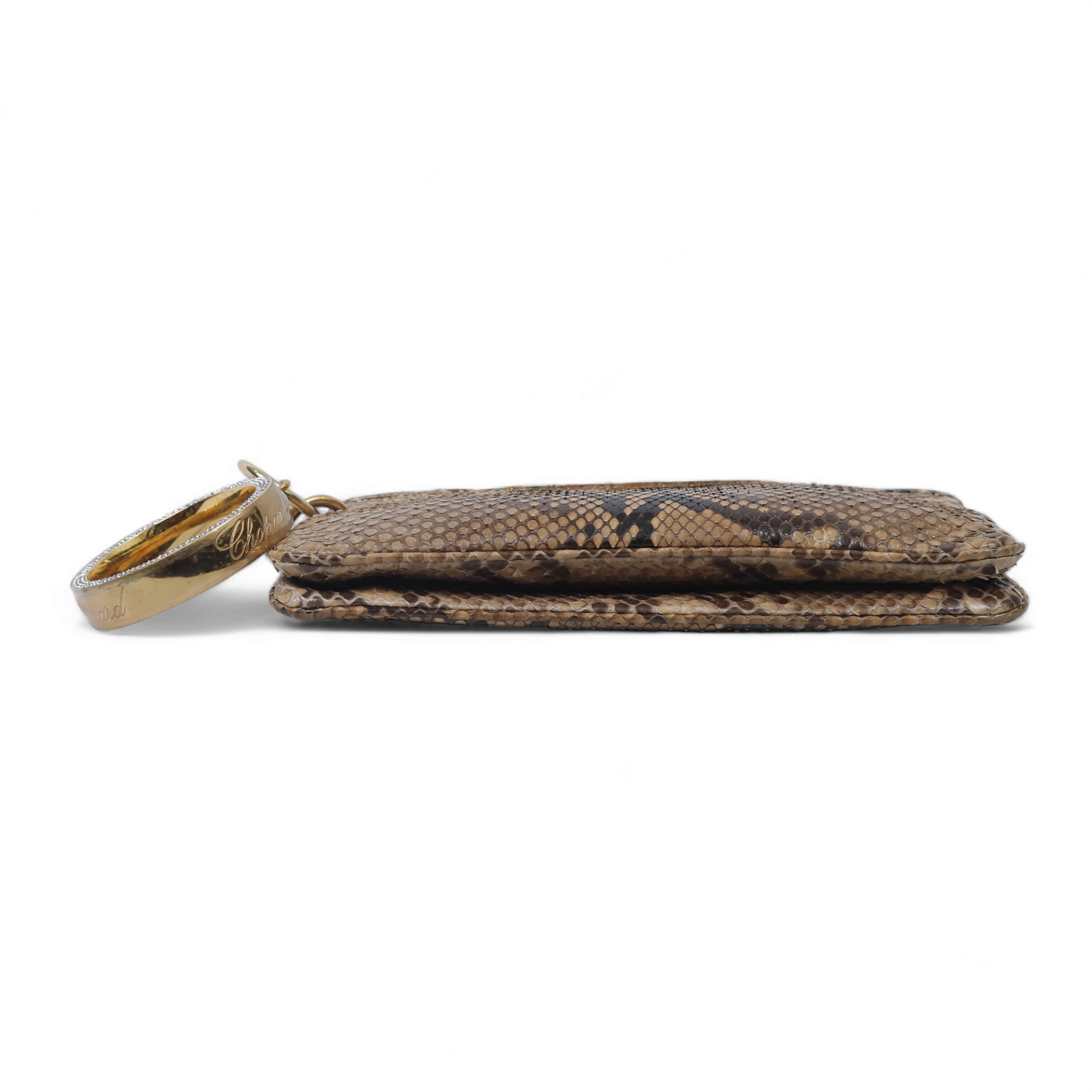 Chopard Python Leather Bangle Clutch