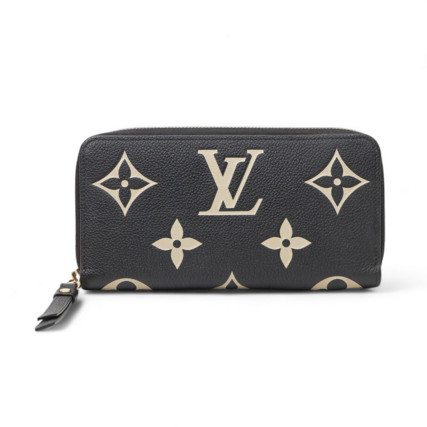 Louis Vuitton Monogram Giant Pattern Bicolor Empreinte Zippy Wallet