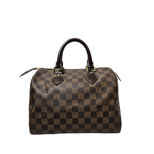 Louis Vuitton Speedy 25 in Damier Ebene