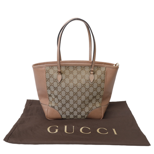 Gucci GG Canvas Small Bree Tote Bag