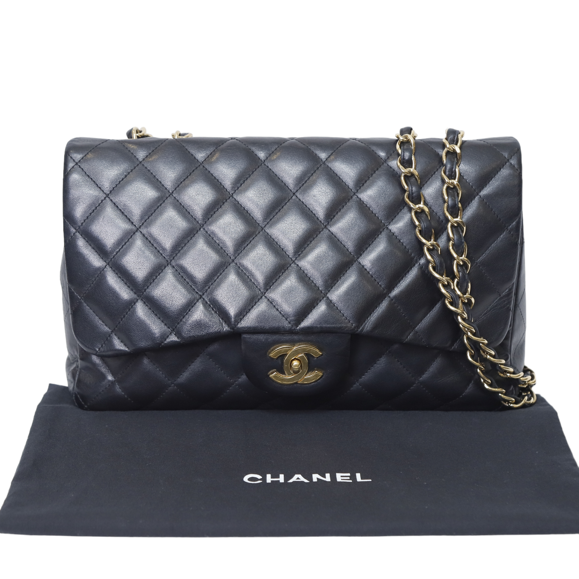 Chanel Classic Jumbo Single Flap Bag – Luxe Marché India