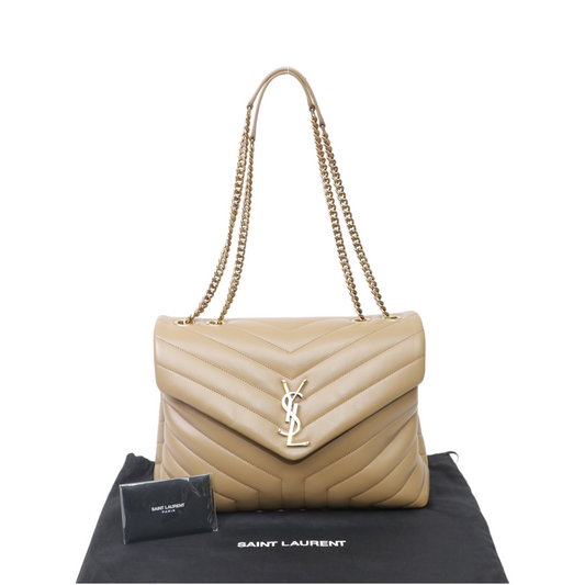 Saint Laurent Medium Monogram Matelasse LouLou Bag