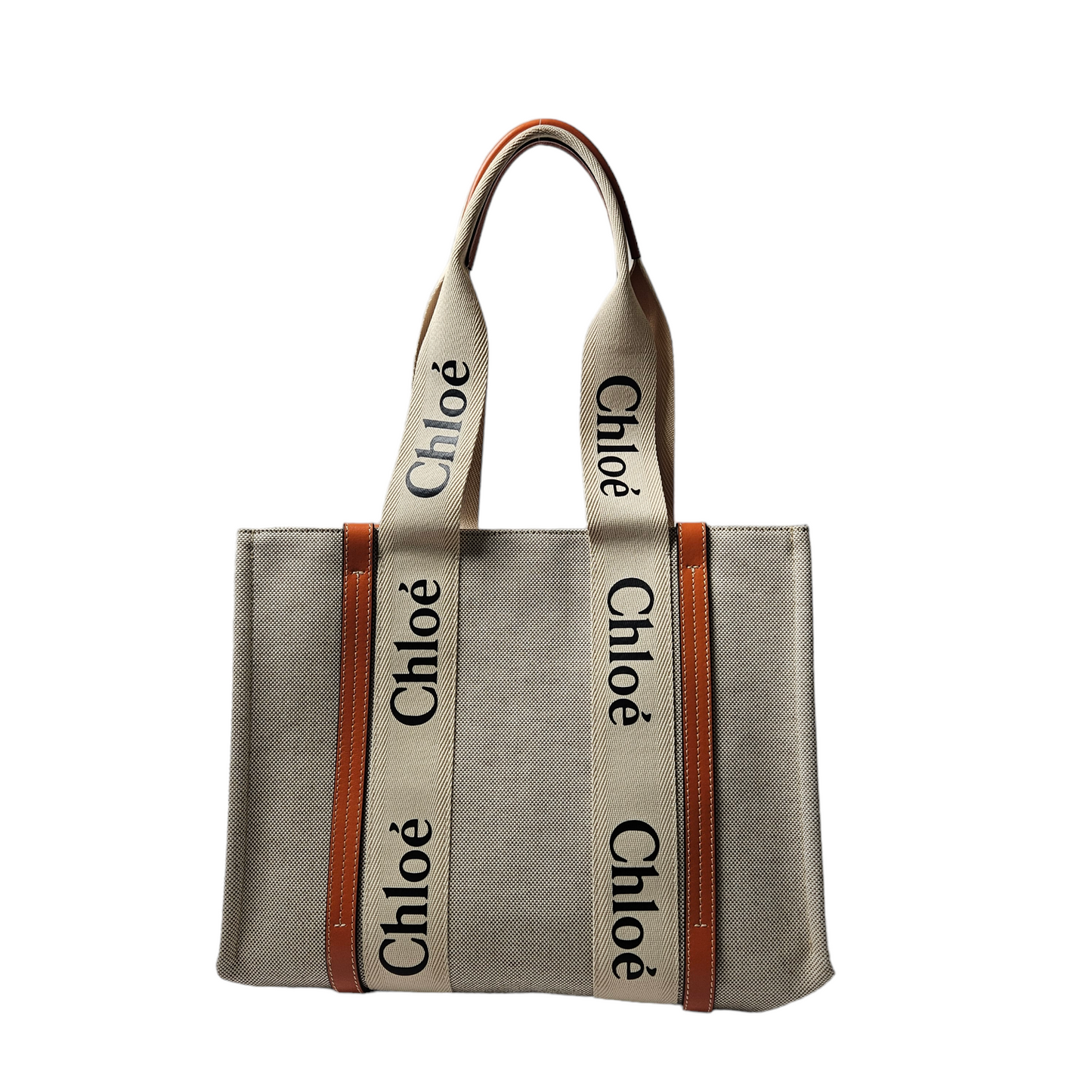 Chloe Canvas Medium Woody Tote