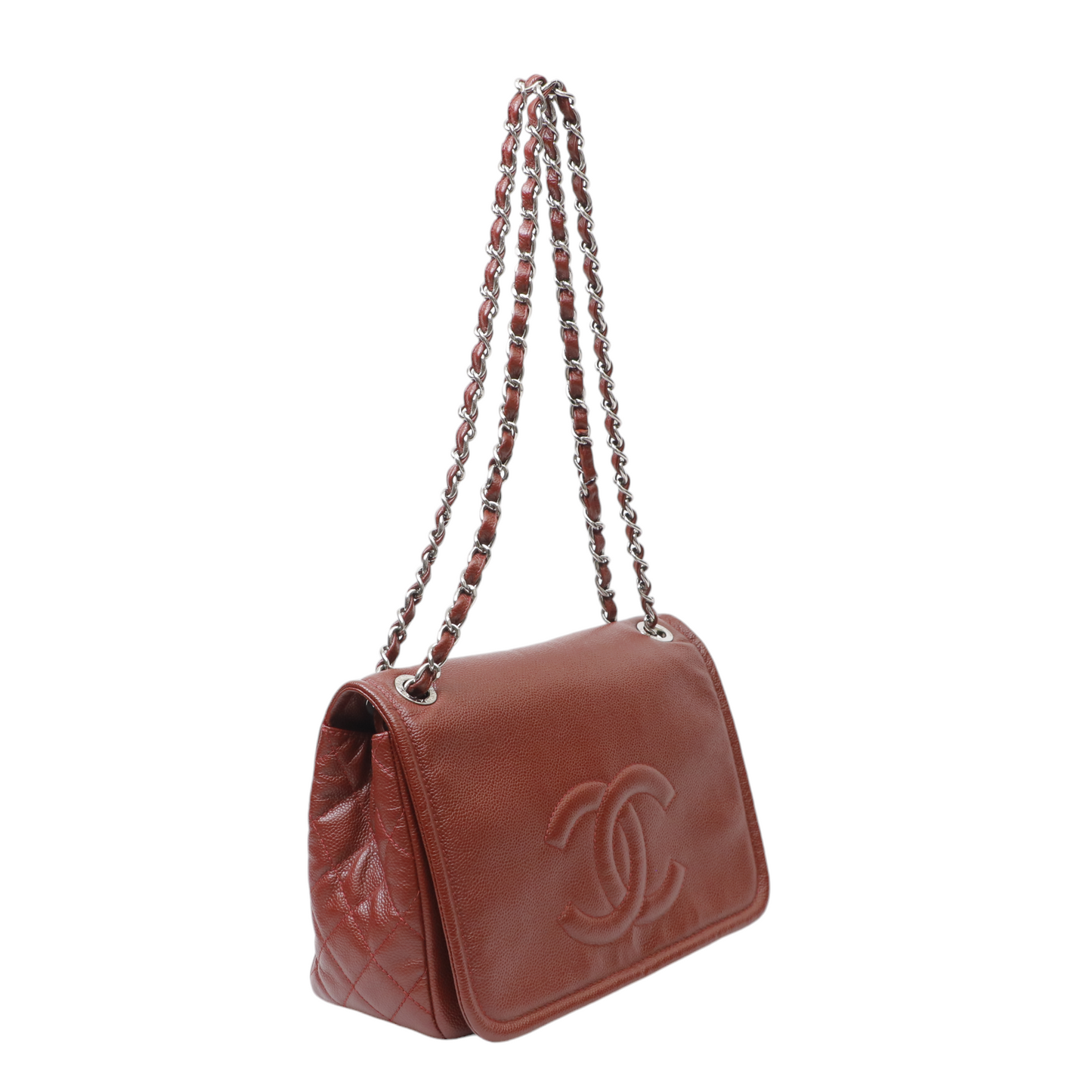 Chanel Large Caviar Timeless Flap Bag