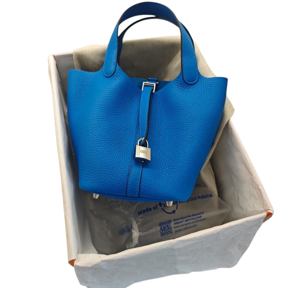 Hermès Picotin 18 in Bleu Hydra