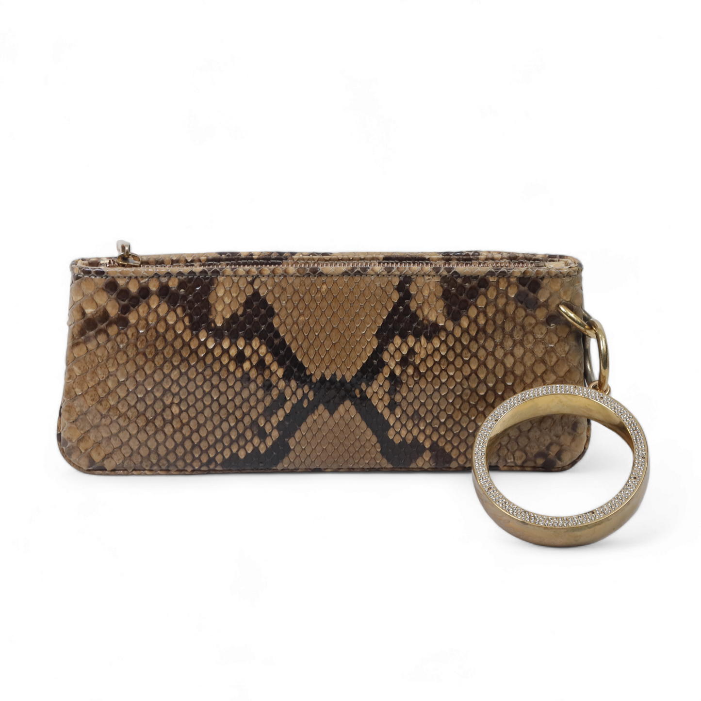 Chopard Python Leather Bangle Clutch