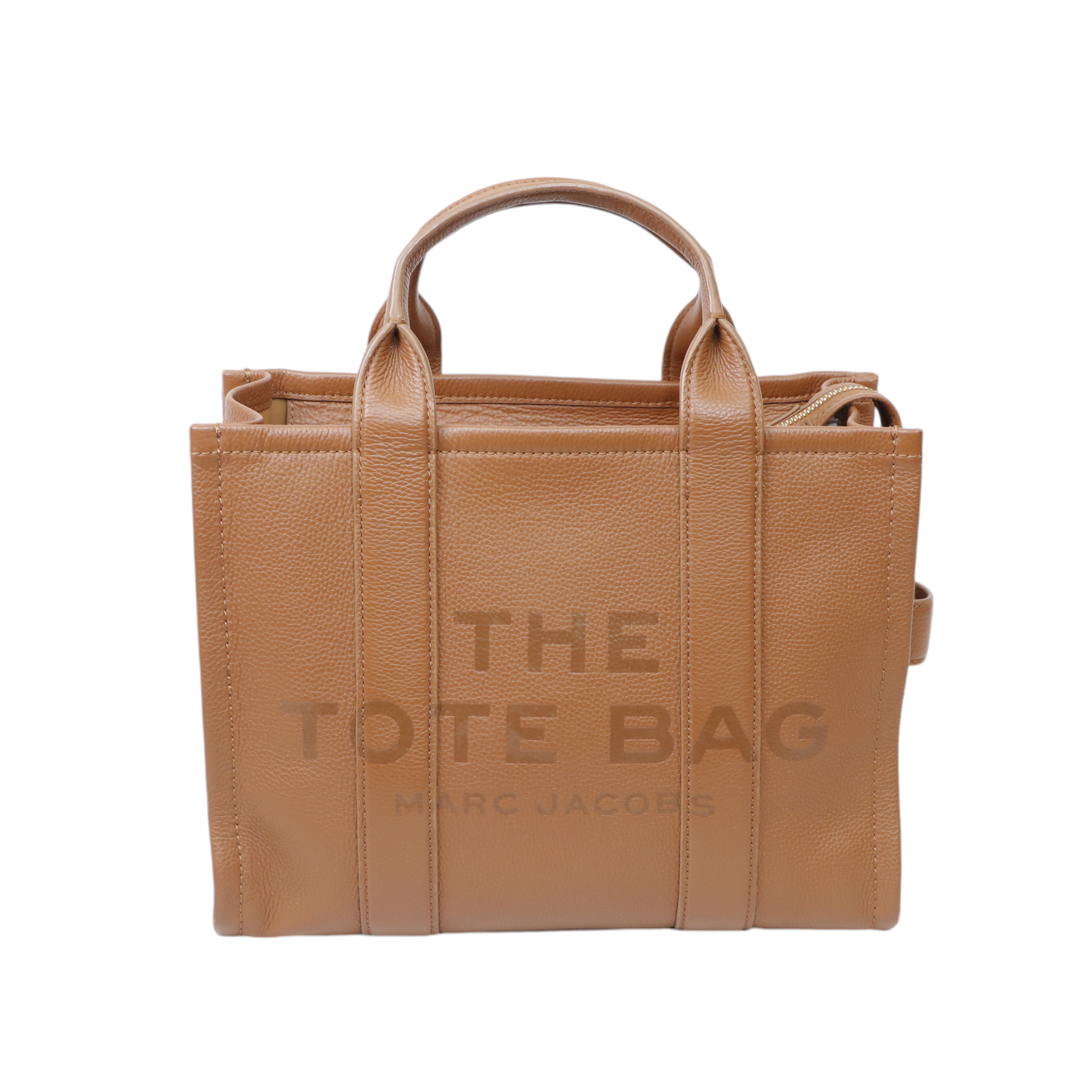 Marc Jacobs Medium Tote Bag in Brown Leather