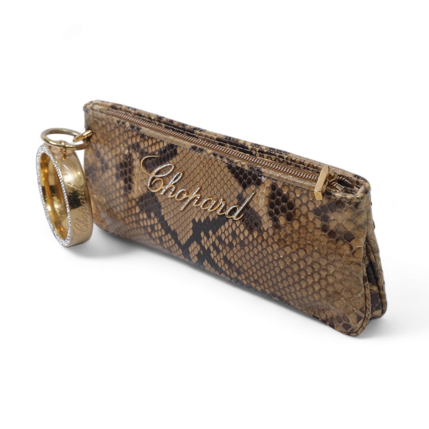 Chopard Python Leather Bangle Clutch