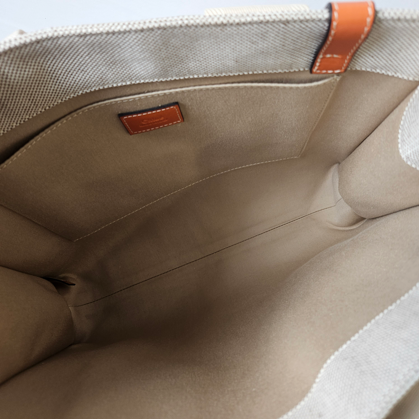 Chloe Canvas Medium Woody Tote