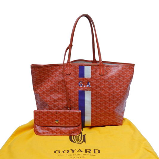 Goyard St. Louis PM Bag in Orange Colour