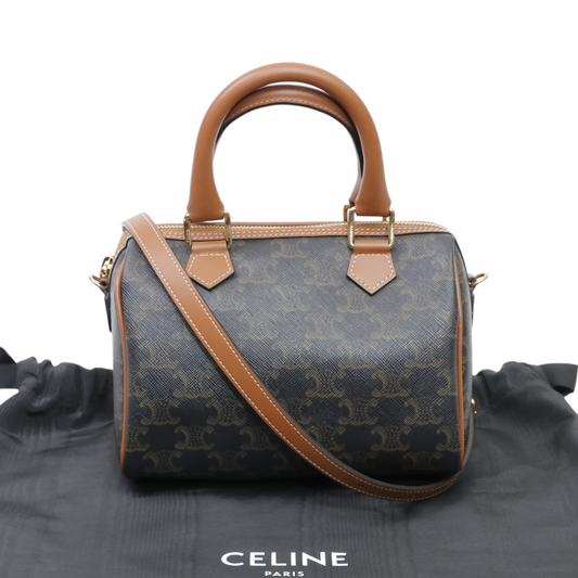 Celine Mini Triomphe Boston Bag