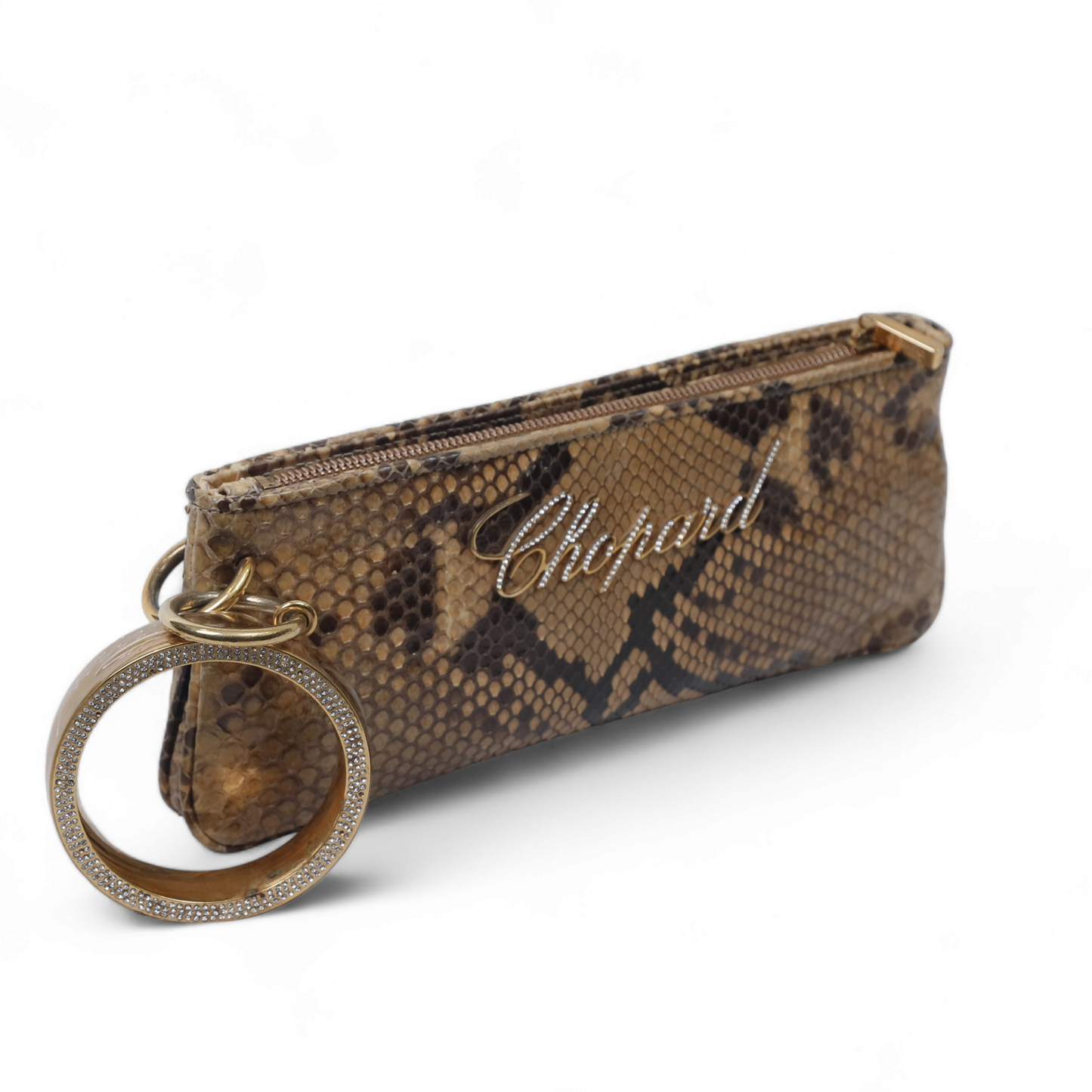 Chopard Python Leather Bangle Clutch
