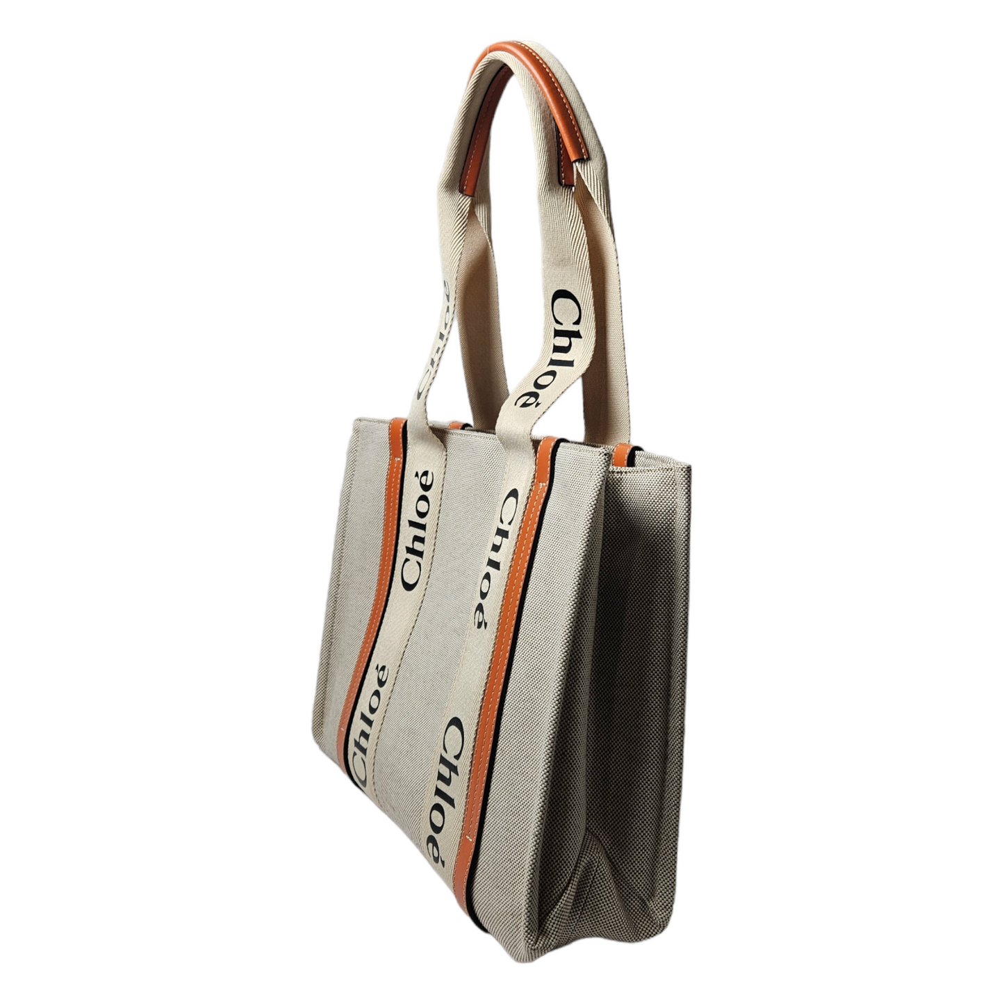 Chloe Canvas Medium Woody Tote