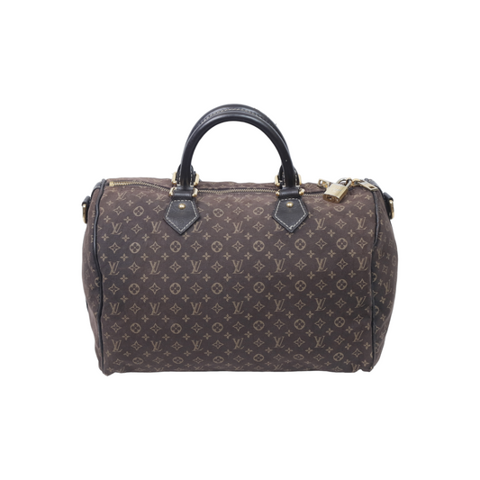 Louis Vuitton Mini Lin Canvas Speedy 30