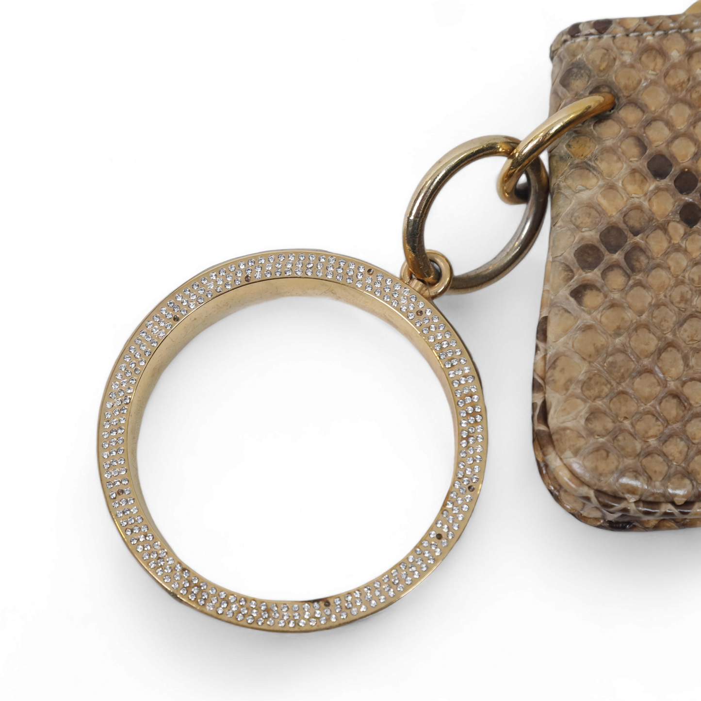 Chopard Python Leather Bangle Clutch