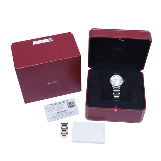 Cartier Ballon De Cartier 36mm Watch in Stainless Steel