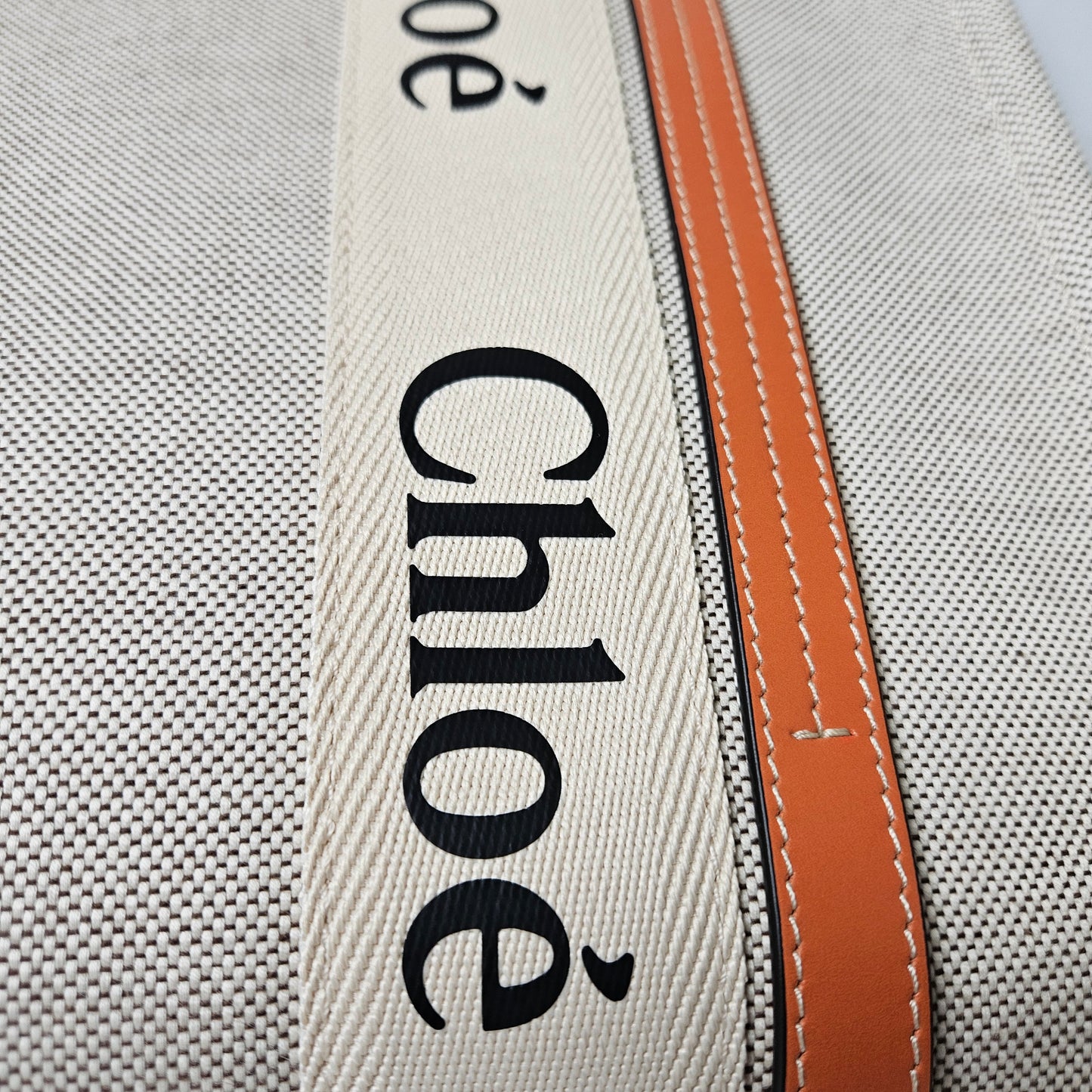 Chloe Canvas Medium Woody Tote