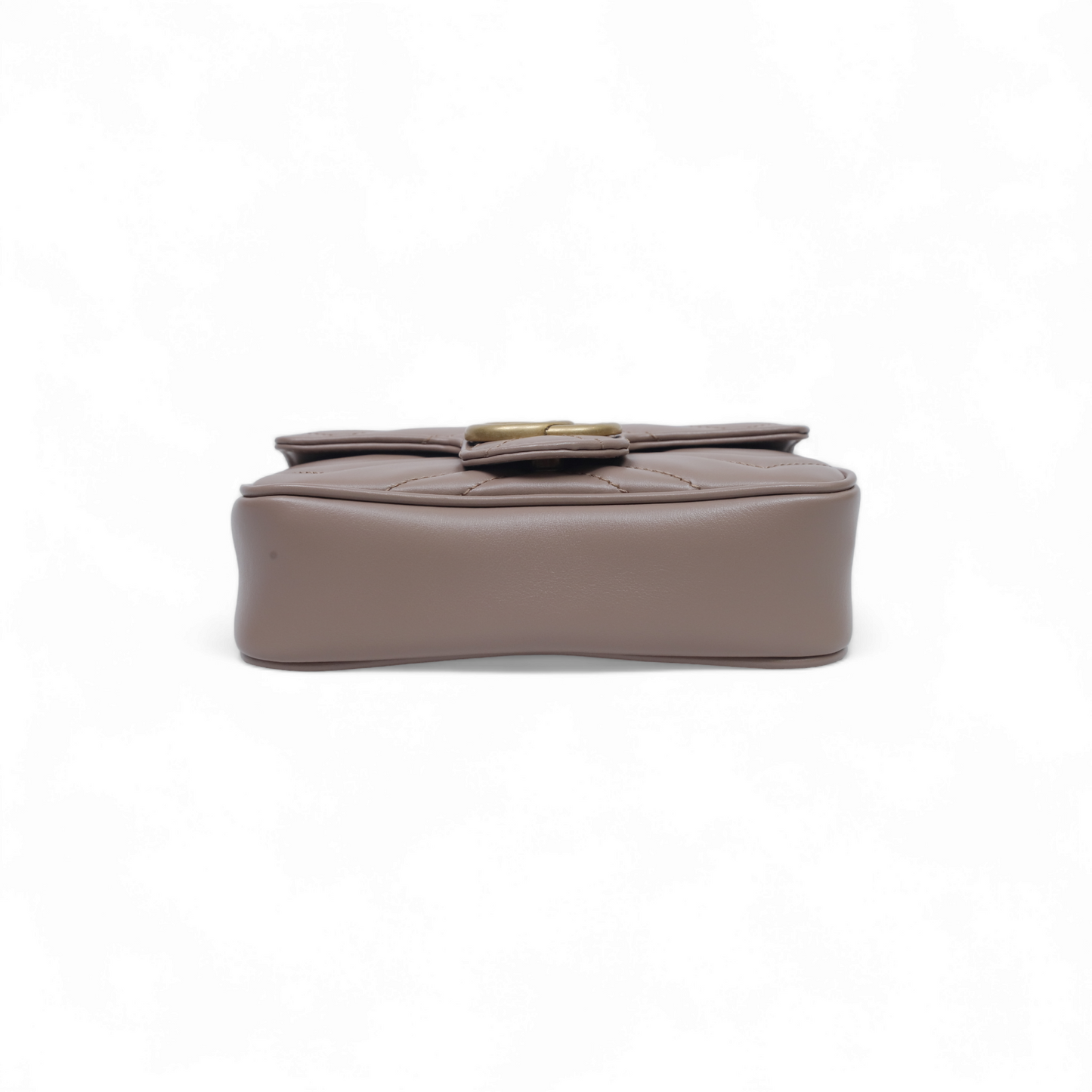Gucci Beige Supermini Marmont Shoulder Bag