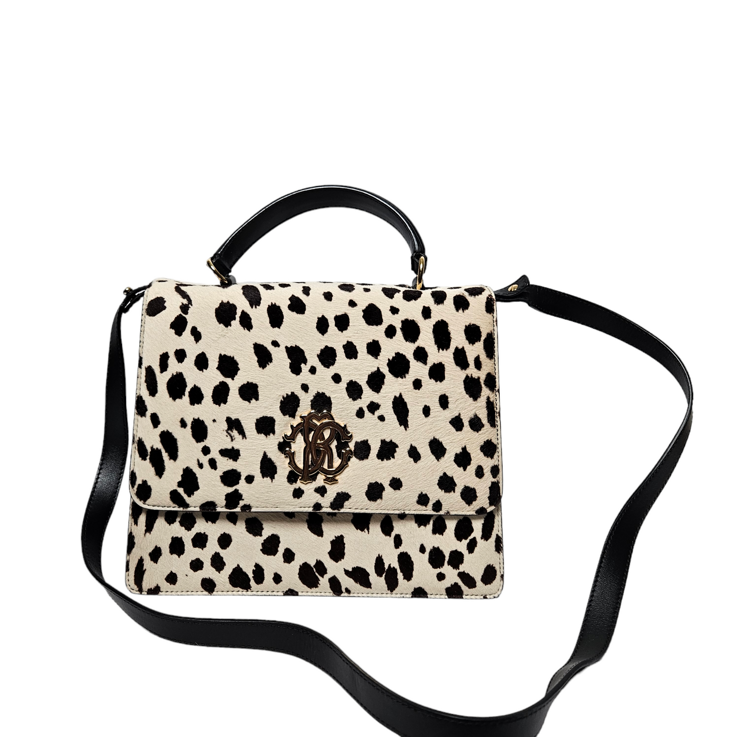 Roberto Cavalli Animal Print Shoulder Bag
