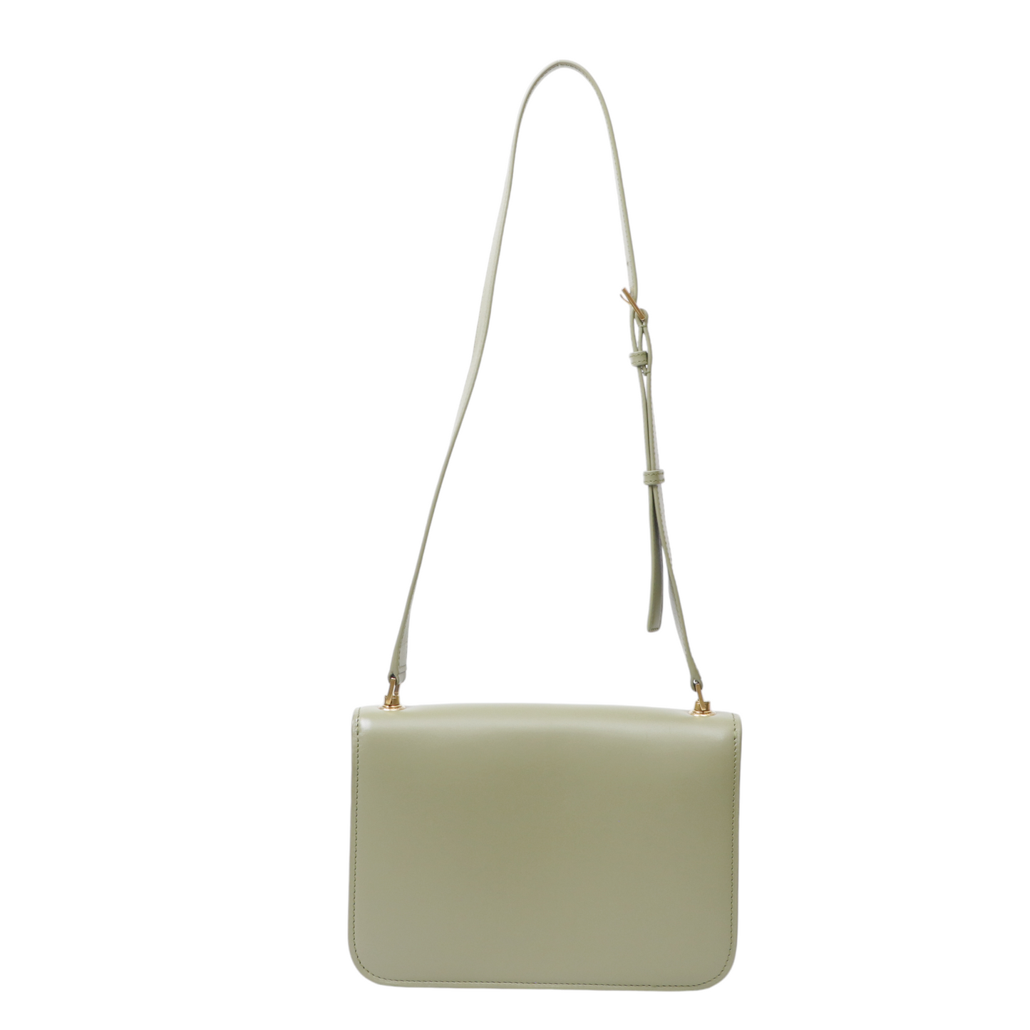 Saint Laurent Le Carre  Bag in Sage Green Leather