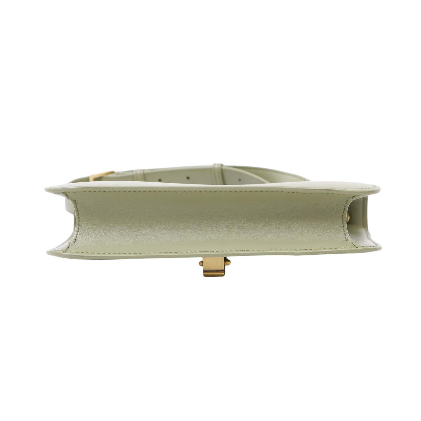 Saint Laurent Le Carre  Bag in Sage Green Leather
