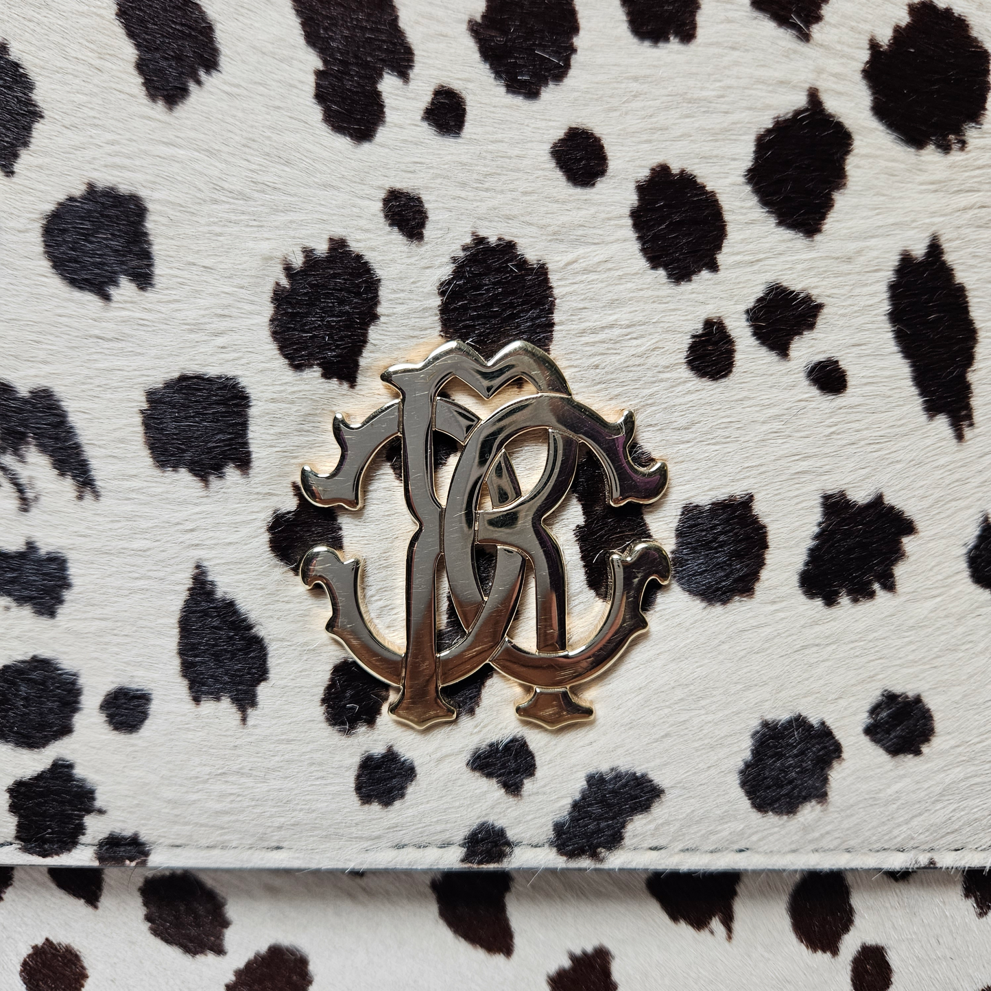 Roberto Cavalli Animal Print Shoulder Bag