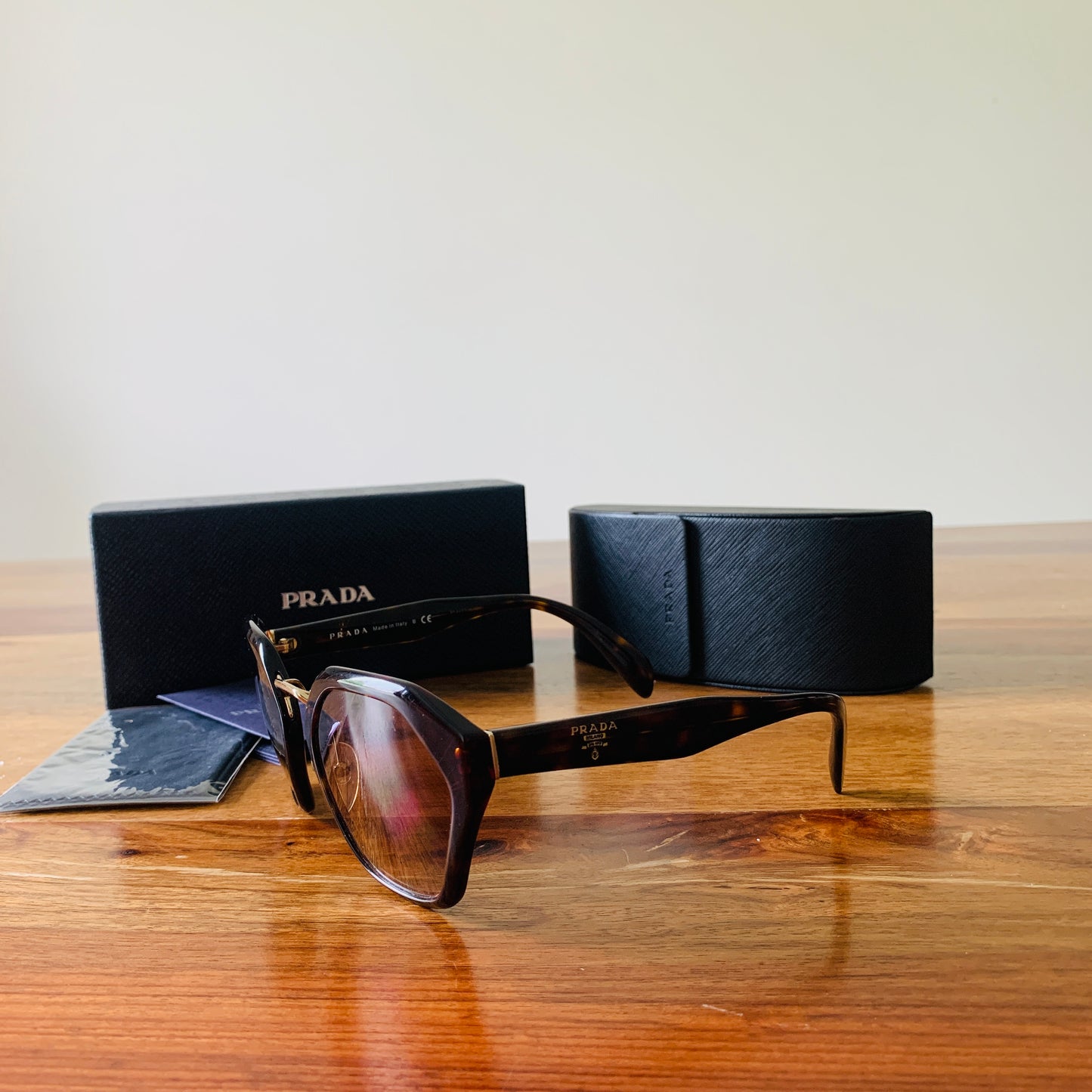 Prada Milano Dark Havana Sunglasses