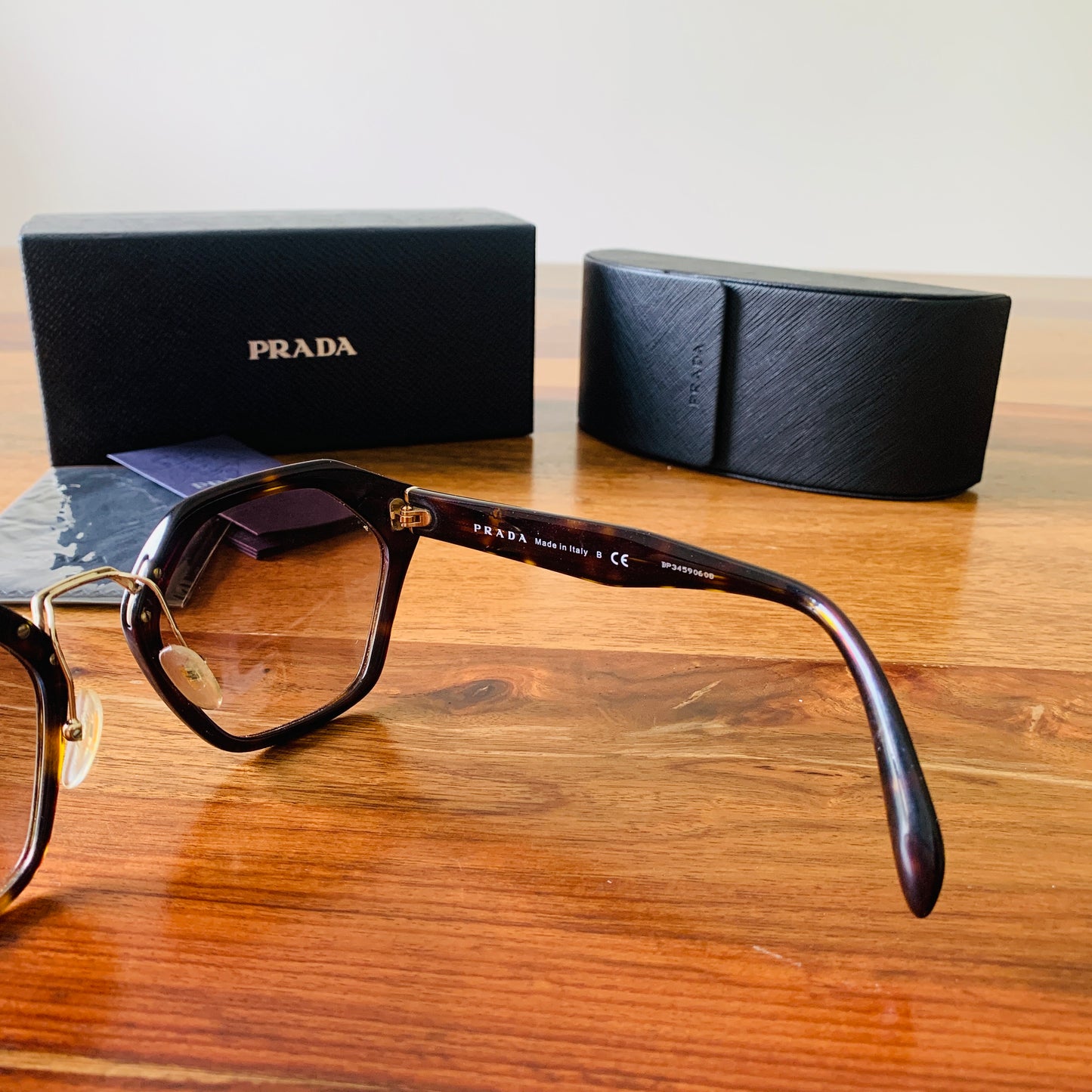 Prada Milano Dark Havana Sunglasses