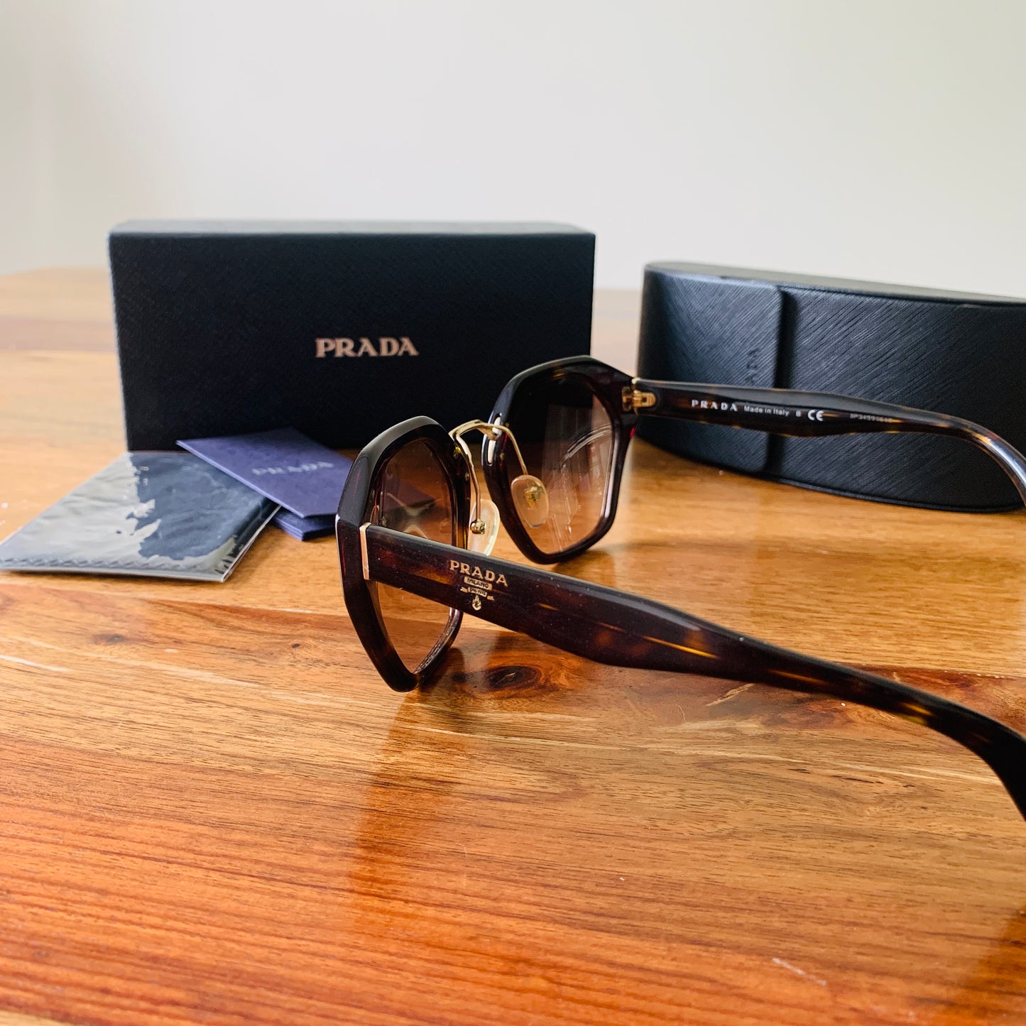 Prada Milano Dark Havana Sunglasses